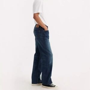 Levi's 569 Loose Straight Leg Mens Denim Blue Jeans Size 38 x 34